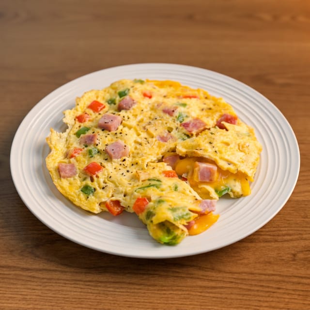 Hearty Western Omelet.