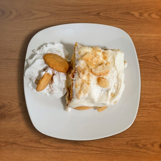 Banana Pudding Cake.
