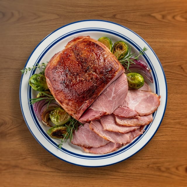 Honey Cured Virginia Ham.